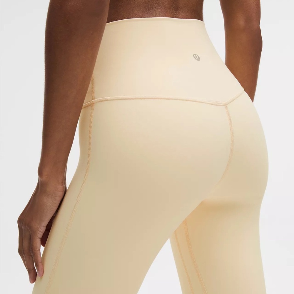 Lululemon Buttercream Align Crop 17” Size 8 - Picture 8 of 9